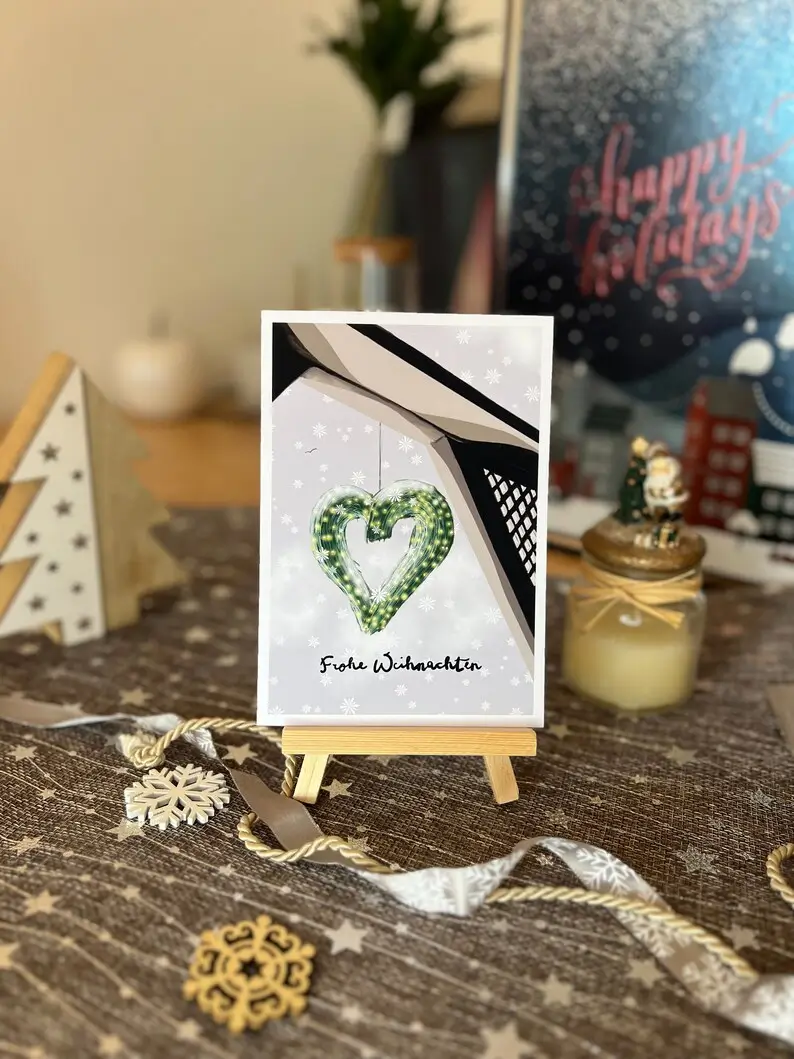 Christmas Heart Card